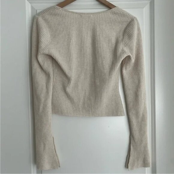 Reformation Glenna Cashmere Sweater Size Small - Picture 2 of 4